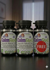 Calm Rest Tablets – Rest & Sleep Support (30 Tablets) | Buy 2 Get 1 Free